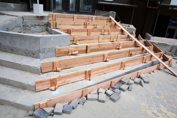 Cement Step Repair Service in Greensboro