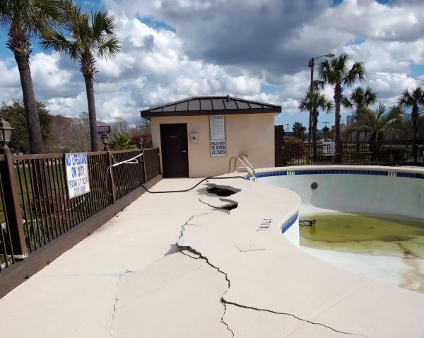 Cracked Patio Repair in Greensboro